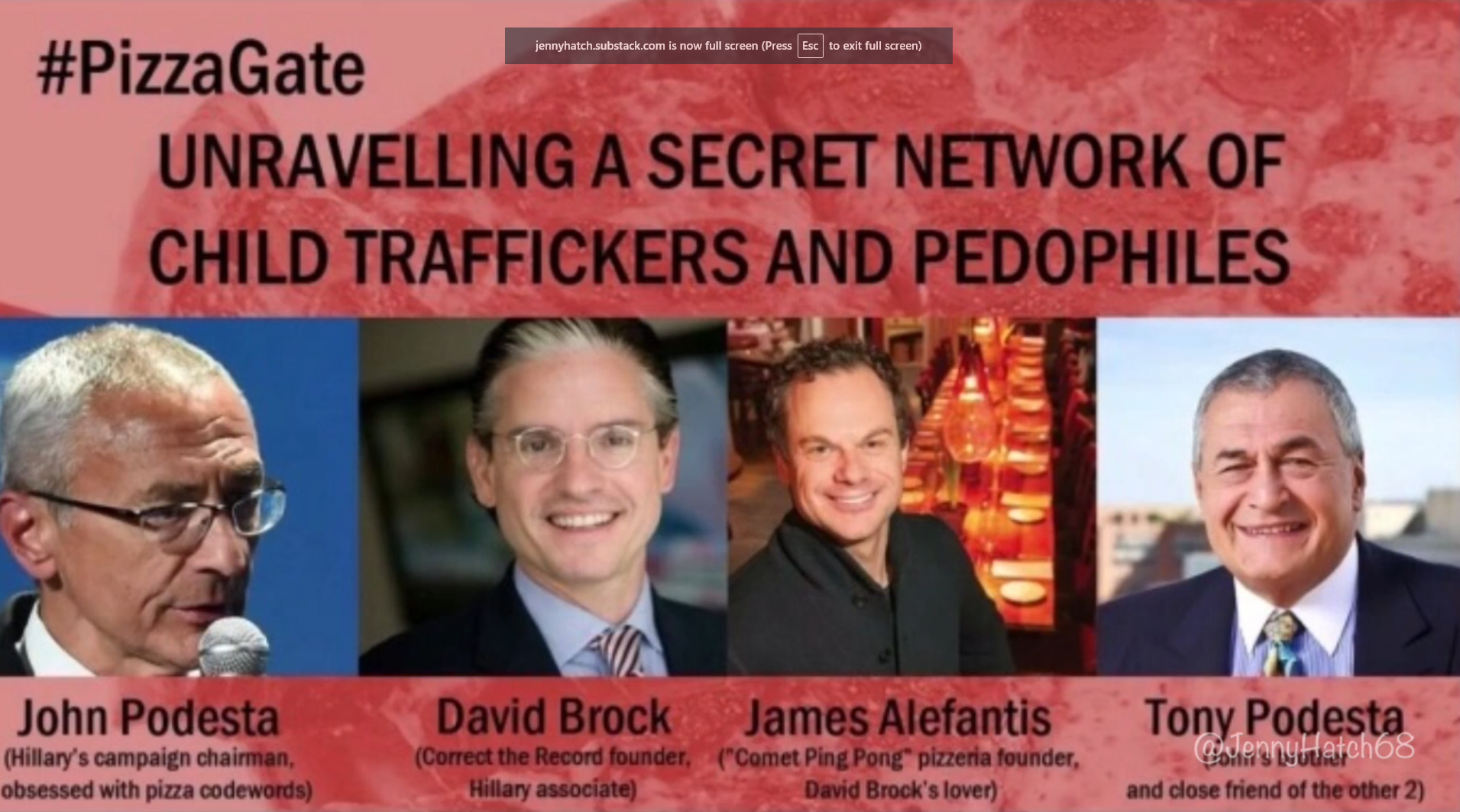 Pizzagate Revisited