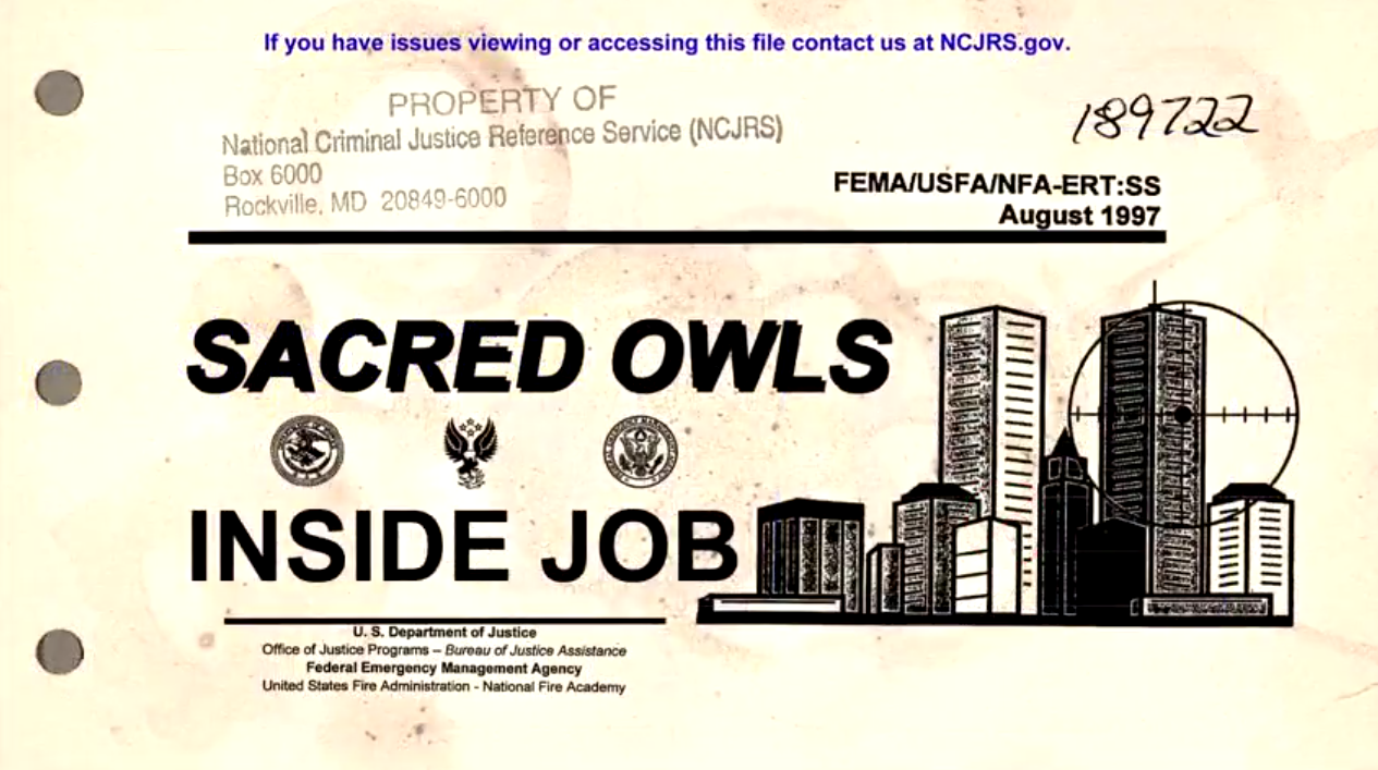 Sacred Owls – 9/11 was an inside job