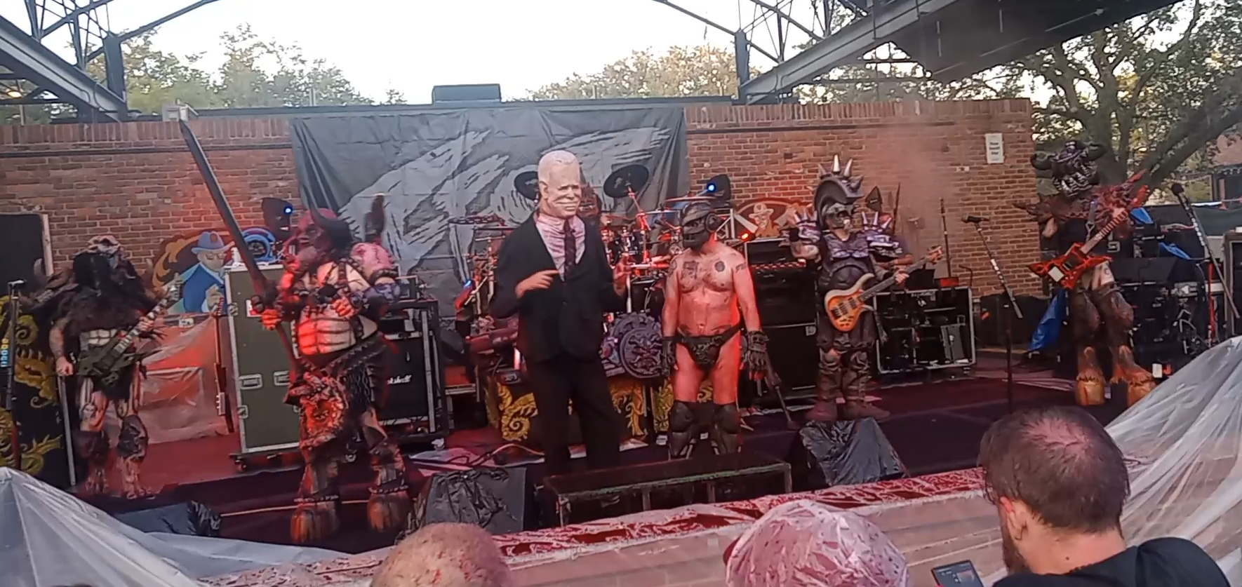 Joe Biden Decapitated & Putin Ripped Apart By GWAR at FEST 21